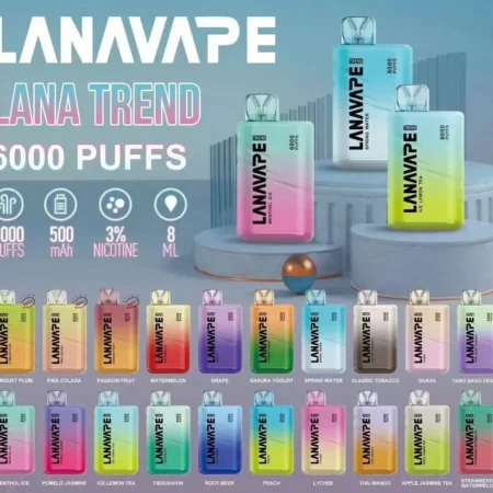 LANA Bar 6000 puffs 一次性拋棄式