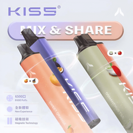 Kiss 6500 Puffs 鎧斯5號拋棄式一次性